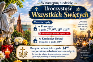 Uroczystość Wszystkich Świętych.